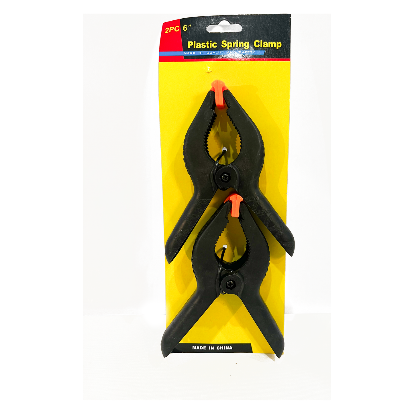 2 Piece Plastic Spring Clamp