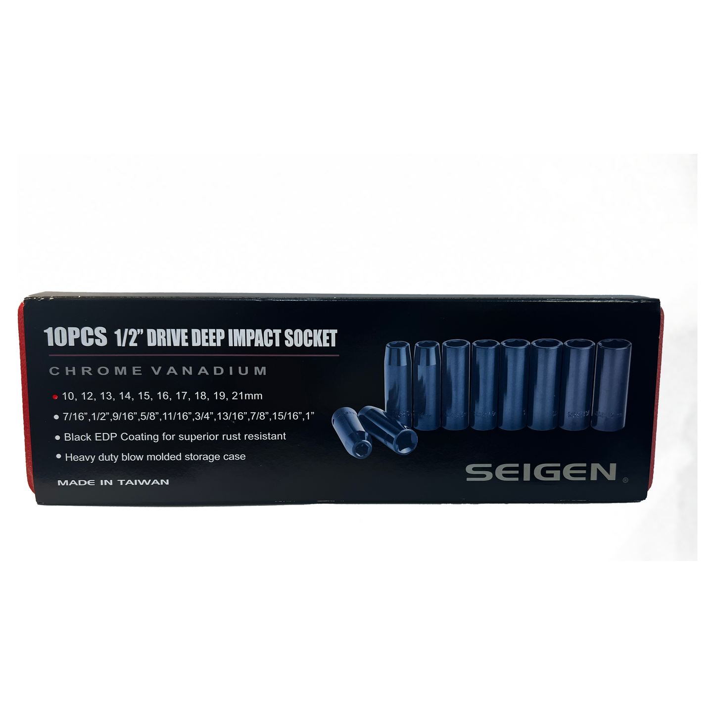 1/2" Deep Impact Socket Set (MM)