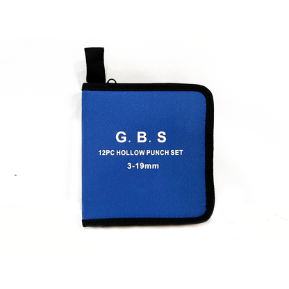 12 Piece Hollow Punch Set