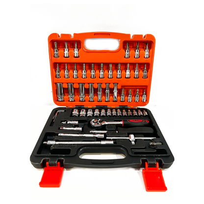 52 Piece Socket & S/Driver Bit Set